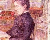 The Reading Room at the Chateau de Malrome - 亨利·德·土鲁斯·罗特列克